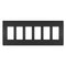 Legrand RWP266 Six-Gang Screwless Wall Plate