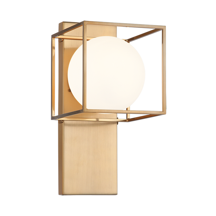 Matteo S03801 Squircle 1-lt 14" Tall Wall Sconce