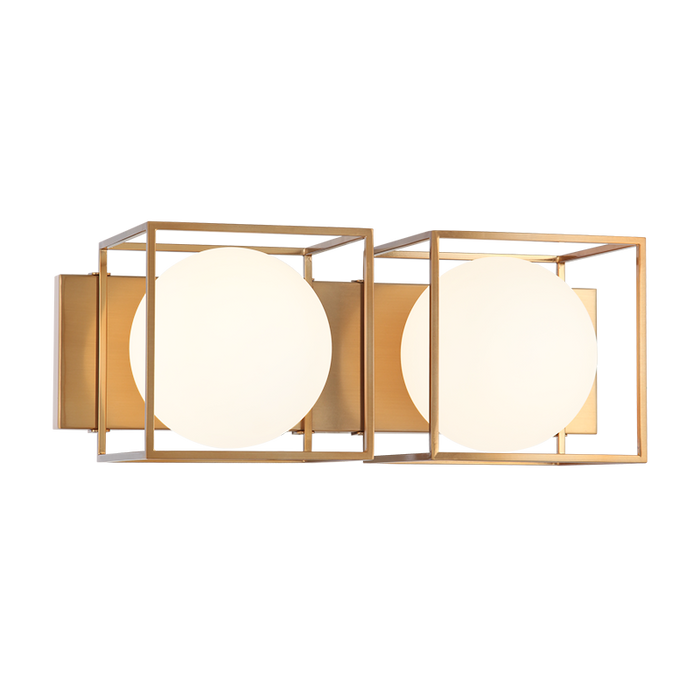 Matteo S03802 Squircle 2-lt 18" Wall Sconce