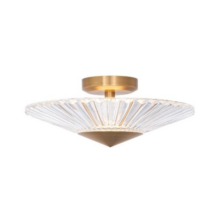 Schonbek S7216 Origami 1-lt 16" LED Semi-Flush Mount