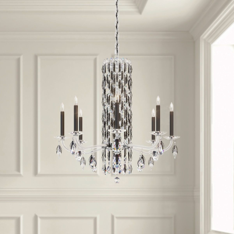 Schonbek RS83081 Sarella 8-lt 30" Chandelier