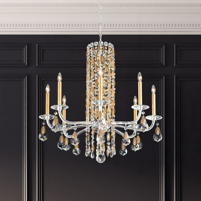 Schonbek RS83081 Sarella 8-lt 30" Chandelier