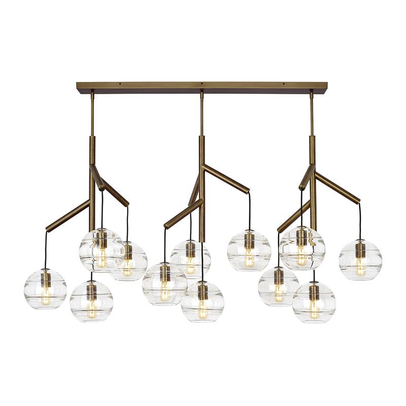 Visual Comfort 700SDNMPL3 Sedona Triple 12-lt 63" LED Chandelier