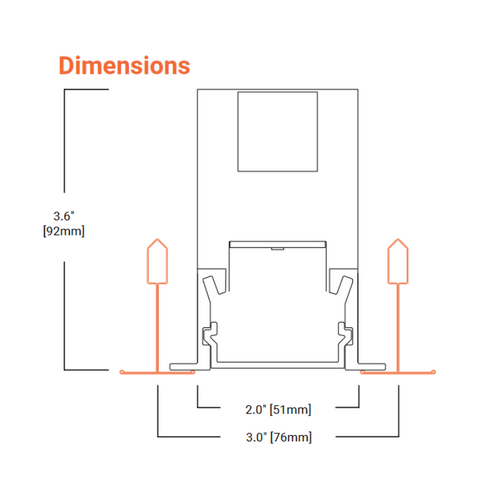 CL2 Recessed Slot Linear