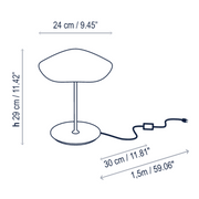 Bover Valentina M/29 1-lt 11" Tall LED Table Lamp