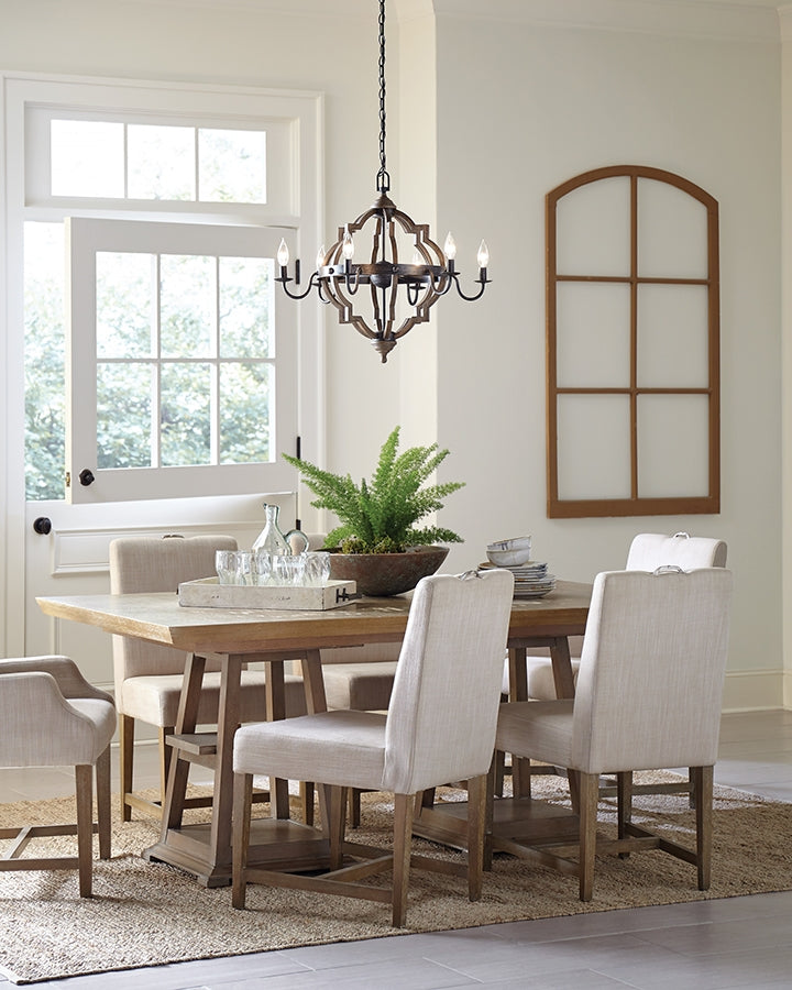 Generation 3124906EN Socorro 6-lt LED Chandelier