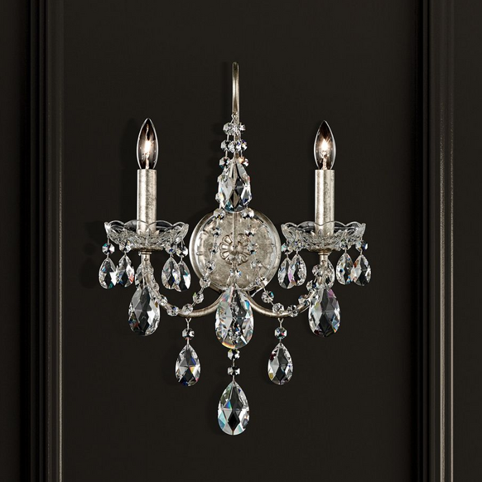Schonbek ST1939 Sonatina 2-lt 17" Tall Wall Sconce