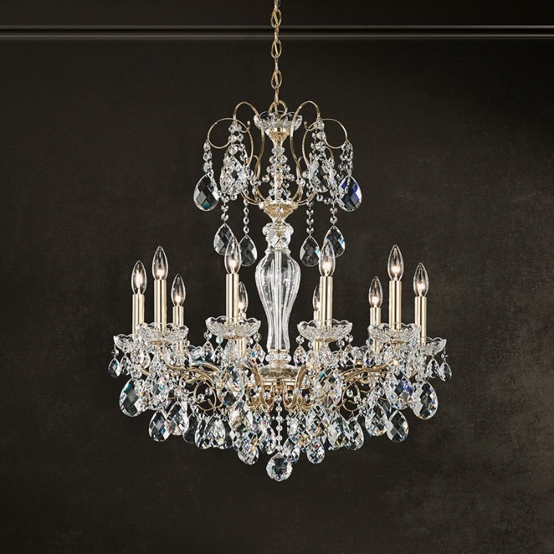 Schonbek ST1946 Sonatina 10-lt 26" Chandelier