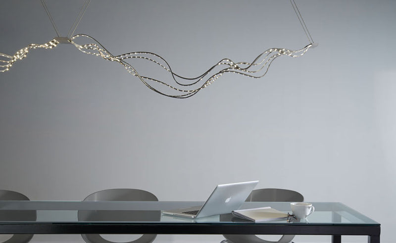 Visual Comfort 700LSSURG Surge 54" LED Linear Suspension Light