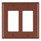 Legrand TP262 Two Gang Decorator Openings Wall Plate