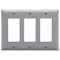 Legrand TP263 Three Gang Decorator Openings Wall Plate