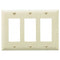 Legrand TP263 Three Gang Decorator Openings Wall Plate