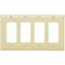 Legrand TP264 Four Gang Decorator Openings Wall Plate