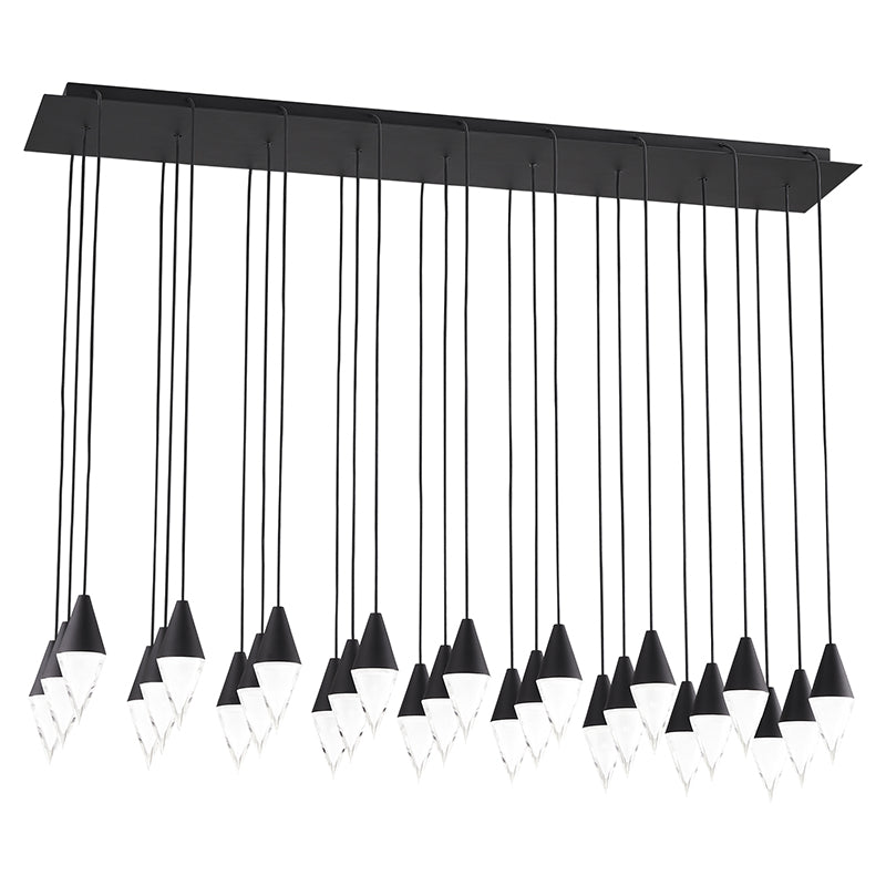 Visual Comfort 700TRSPTRT27 Turret 27-lt 45" LED Chandelier