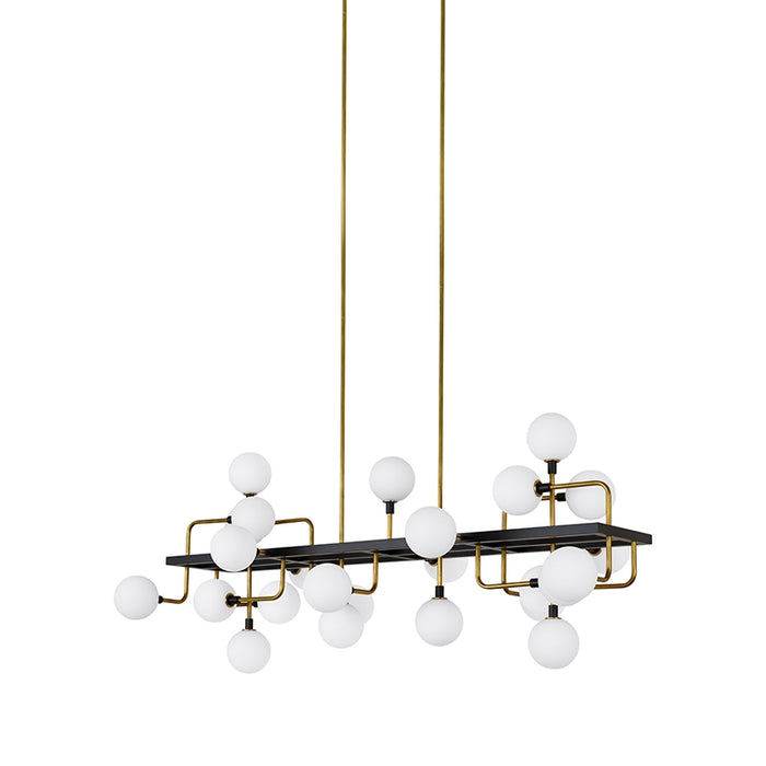 Visual Comfort 700LSVGO Viaggio 25-lt 56" LED Linear Suspension