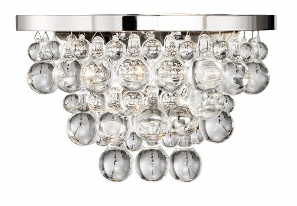 Matteo W00202 Crystal Fruit Vacio 2-lt 13" Wall Light