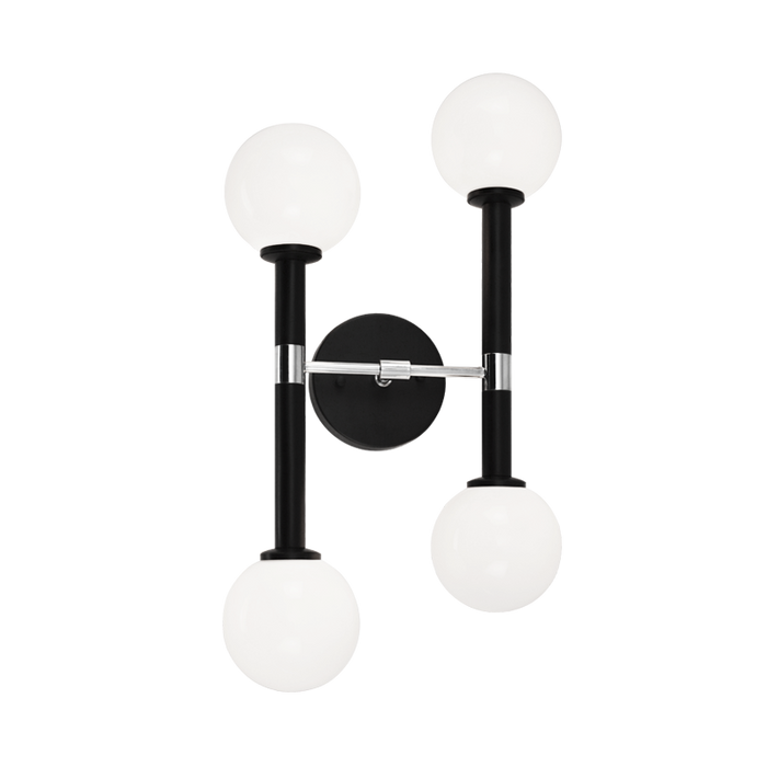 Matteo W75304 Stellar 4-lt 20" Tall Wall Sconce