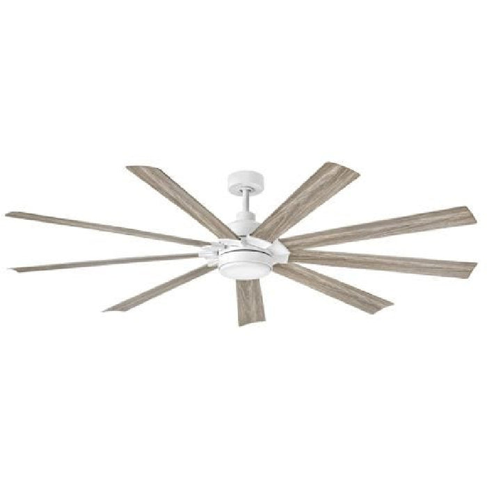 Hinkley 904280F Turbine 80" Indoor/Outdoor Ceiling Fan with LED Light Kit