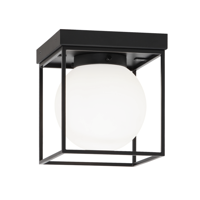 Matteo X03801 Squircle 1-lt 7" Flush Mount