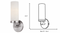 Ensure safety in your hospitality or hotel projects with ADA compliant Wall Sconces