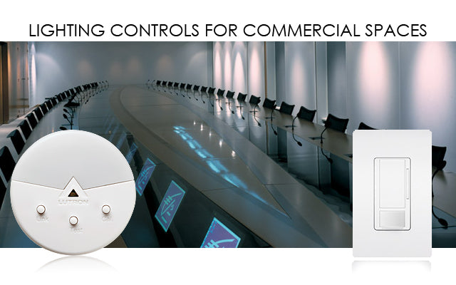 Lighting controls for commercial spaces (single room application)