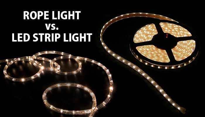 Rope Lights vs. LED Strip Lights