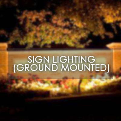 How To: Sign Lighting (Ground Mounted)