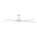 Hinkley 907660 Vento 60" Indoor/Outdoor Smart Ceiling Fan - Matte White