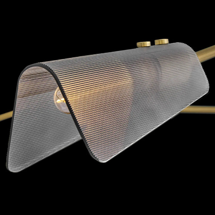 Hinkley 48306 Altman 6-lt 80" LED Chandelier - Lacquered Brass