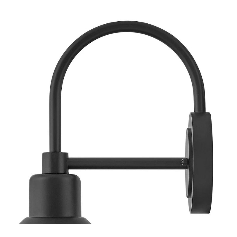 Hinkley 12070 Forge 1-lt 17" Tall LED Outdoor Wall Mount Lantern - Black