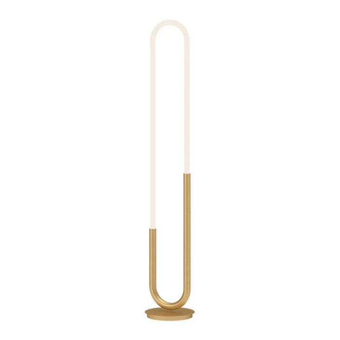 Kuzco FL95150 Huron 50" Tall LED Floor Lamp - Brushed Gold
