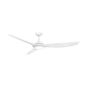 Hinkley 906864F Talan 64" Indoor/Outdoor Smart Ceiling Fan with LED Light Kit - Matte White