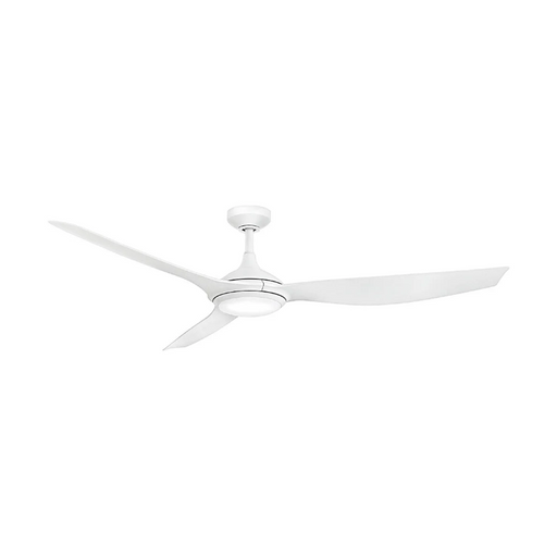 Hinkley 906864F Talan 64" Indoor/Outdoor Smart Ceiling Fan with LED Light Kit - Matte White