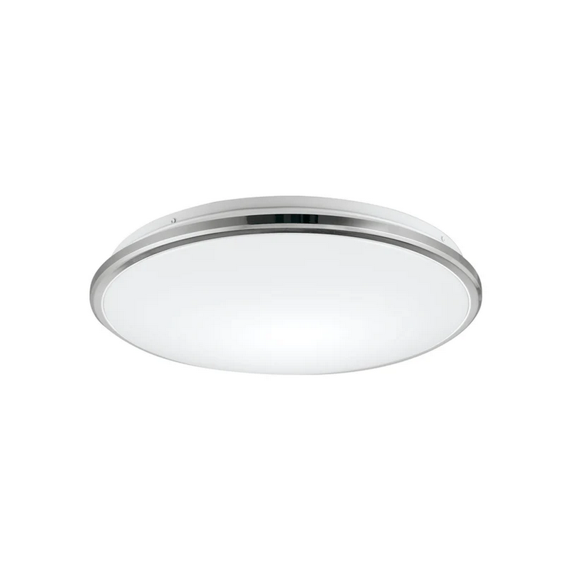 Kuzco FM43313-5CCT Brook 1-lt 13" LED Flush Mount, 5CCT Selectable - Chrome