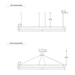 Elite LOOP-RD-DI-LED-4 Architectural LED Round Pendant, Direct/Indirect Light