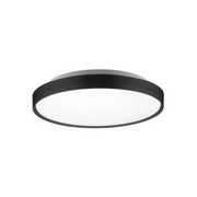 Kuzco FM43518-5CCT Brunswick 1-lt 17" LED Flush Mount, 5CCT Selectable - Black