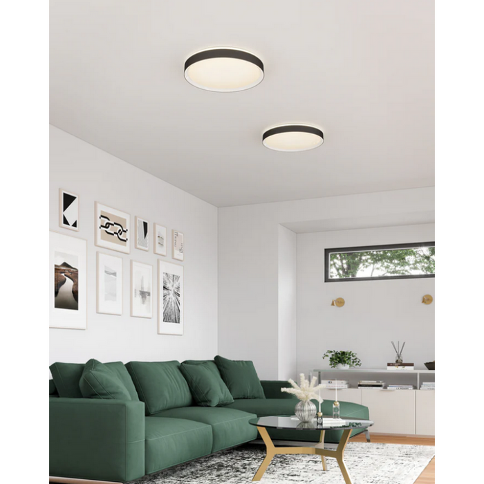 Kuzco FM43920-5CCT Essex 1-lt 20" LED Flush Mount, 5CCT Selectable
