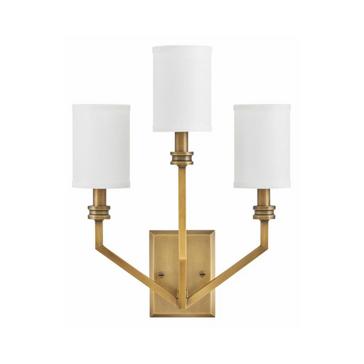 Hinkley 46413 Moore 3-lt 19" Tall LED Wall Sconce