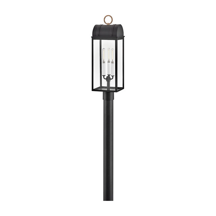 Hinkley 10661 Campbell 3-lt 25" Tall LED Outdoor Post Lantern