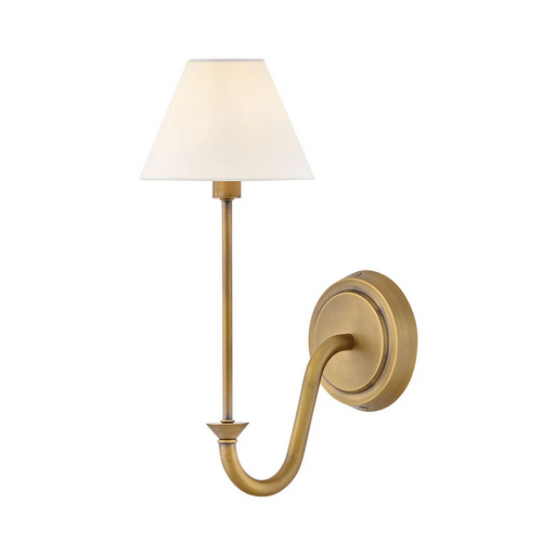 Hinkley 45160 Greta 1-lt 16" Tall LED Wall Sconce - Heritage Brass