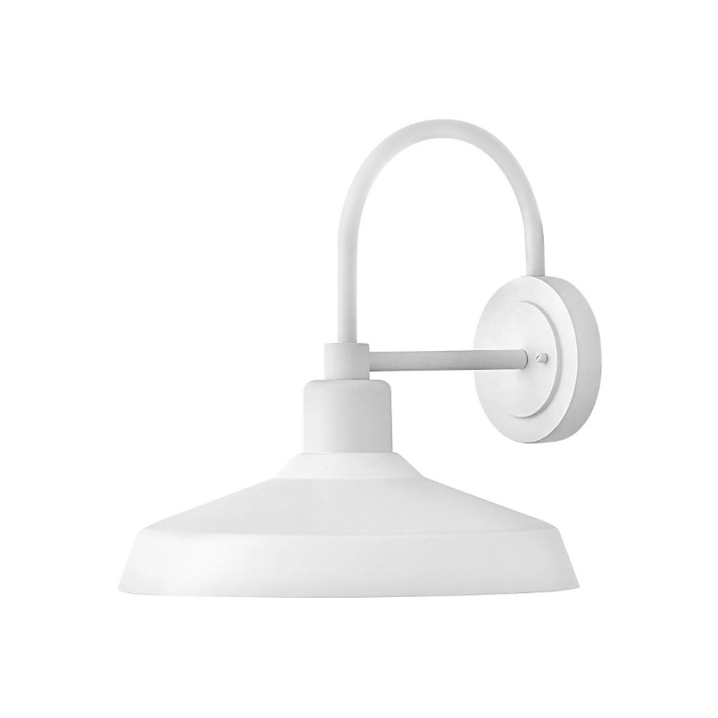 Hinkley 12070 Forge 1-lt 17" Tall LED Outdoor Wall Mount Lantern - Textured White