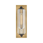 Hinkley 28920 Lourde 1-lt 18" Tall LED Outdoor Wall Mount Lantern - Heritage Brass