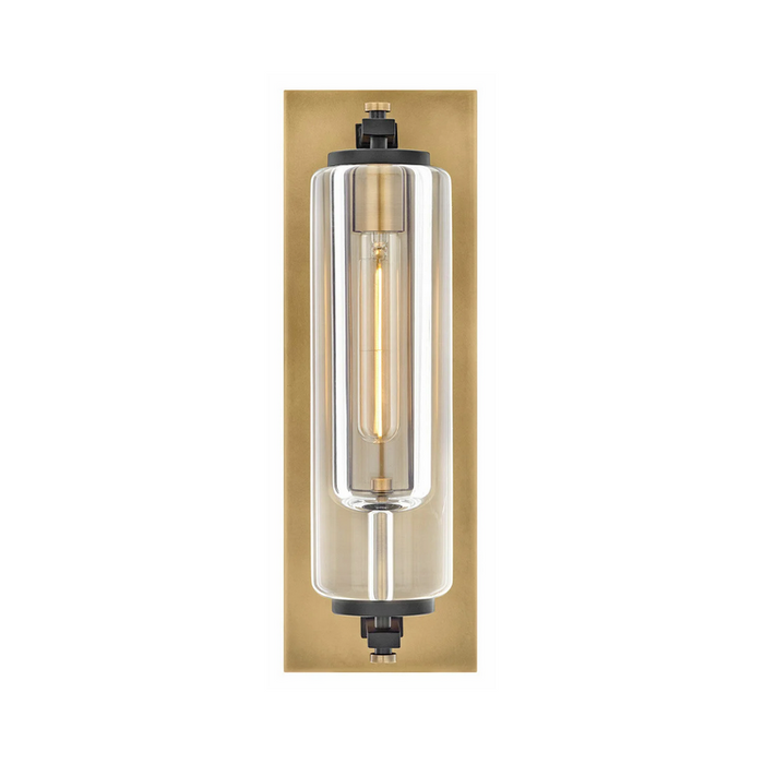 Hinkley 28920 Lourde 1-lt 18" Tall LED Outdoor Wall Mount Lantern - Heritage Brass