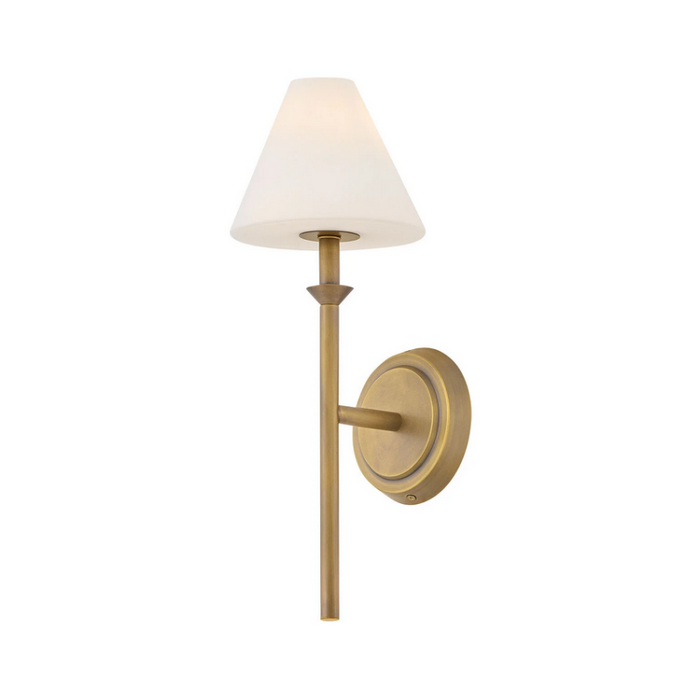 Hinkley 52490 Greta 1-lt 18" Tall LED Wall Sconce - Heritage Brass