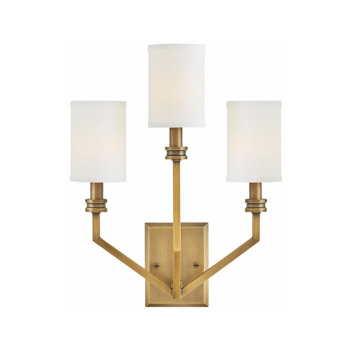 Hinkley 46413 Moore 3-lt 19" Tall LED Wall Sconce