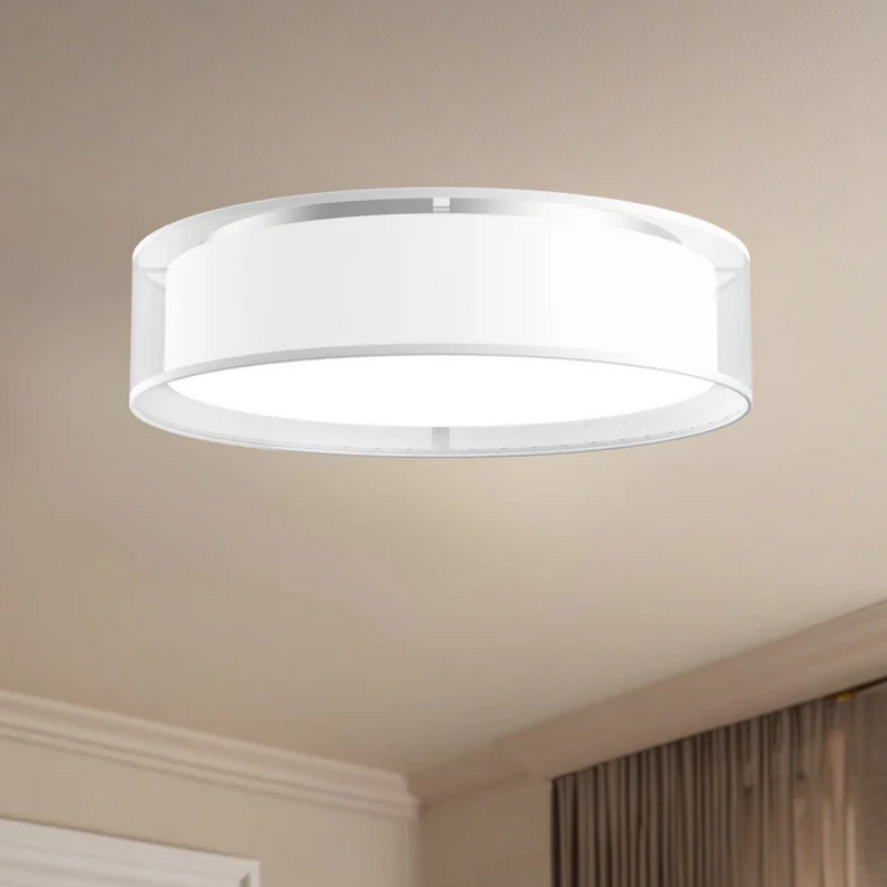 Kuzco FM7920-5CCT Dalton 1-lt 20" LED Flush Mount, 5CCT Selectable