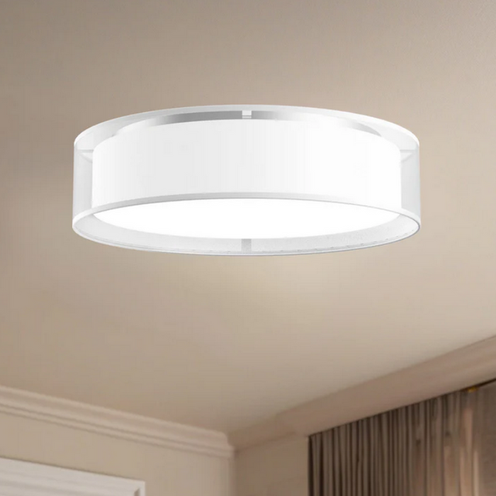 Kuzco FM7920-5CCT Dalton 1-lt 20" LED Flush Mount, 5CCT Selectable