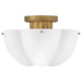 Hinkley 47583 Becca 4-lt 14" LED Semi-Flush Mount