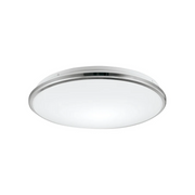 Kuzco FM43315-5CCT Brook 1-lt 15" LED Flush Mount, 5CCT Selectable - Chrome