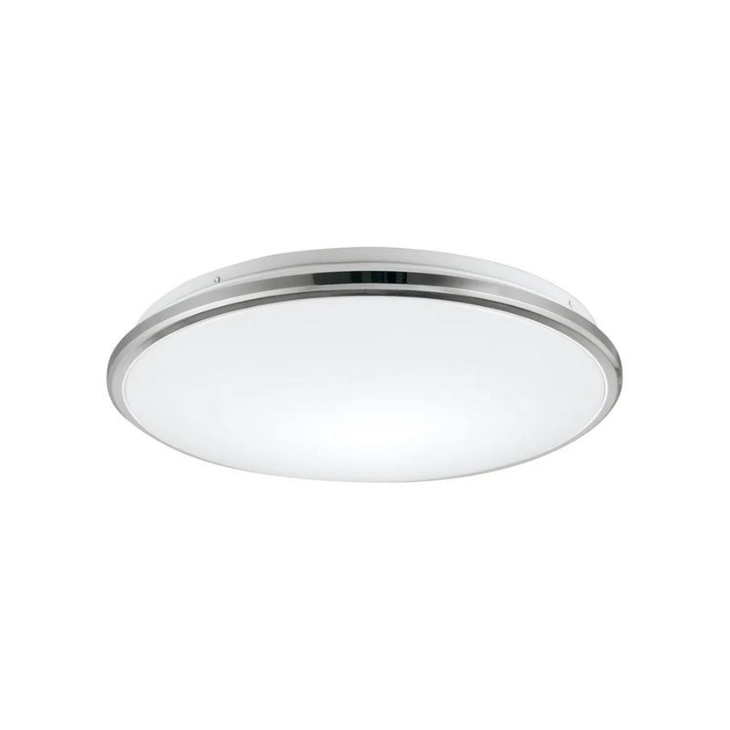 Kuzco FM43315-5CCT Brook 1-lt 15" LED Flush Mount, 5CCT Selectable - Chrome